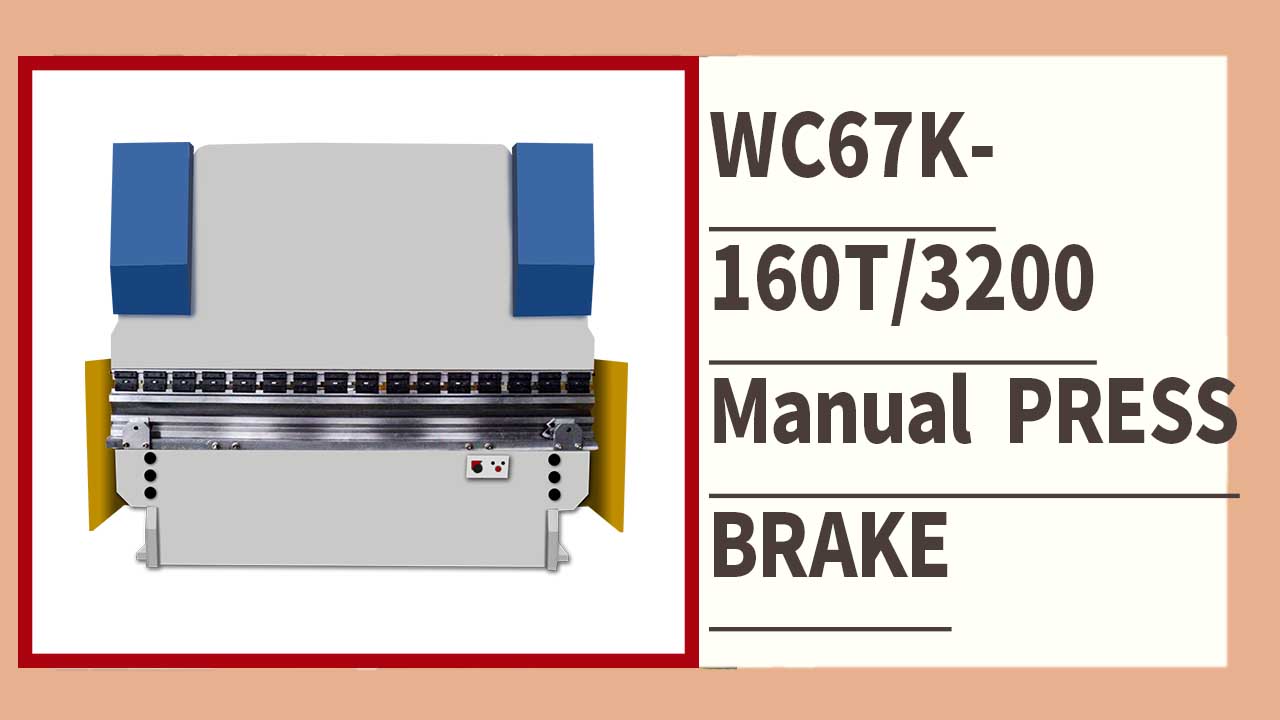 Configuración estándar de la máquina plegadora hidráulica manual serie RONGWIN guía WC67Y
    