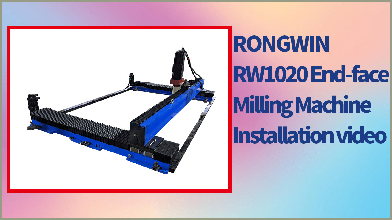 RONGWIN le muestra cómo instalar una fresadora de superficie de pórtico portátil RW1020