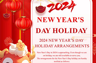 Disposiciones para el día festivo de Año Nuevo
